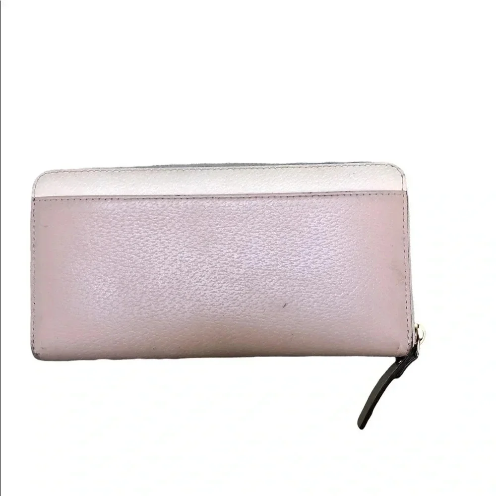 KATE SPADE TWO TONED LEATHER WALLET